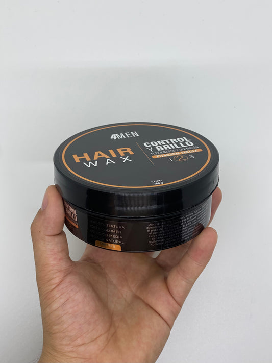 Ceras para peinar 4Men Control y Brillo Flexibilidad y Duración