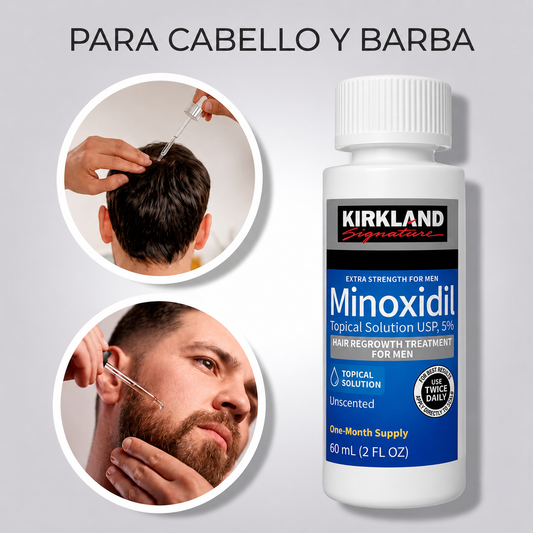 Minoxidil Líquido Kirkland (5%)