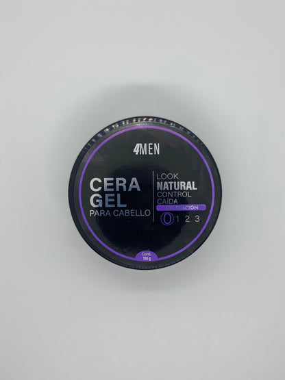 Cera para peinar 4Men Look Natural Control de Caída