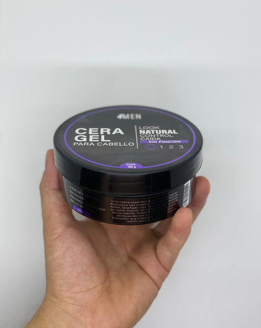 Cera para peinar 4Men Look Natural Control de Caída
