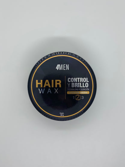 Ceras para peinar 4Men Control y Brillo Flexibilidad y Duración
